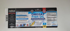 BioSchwartz omega-3 bottle with clear, easy-to-reference labeling