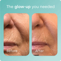 Front view of Biosil collagen booster bottle for convenient daily routine.