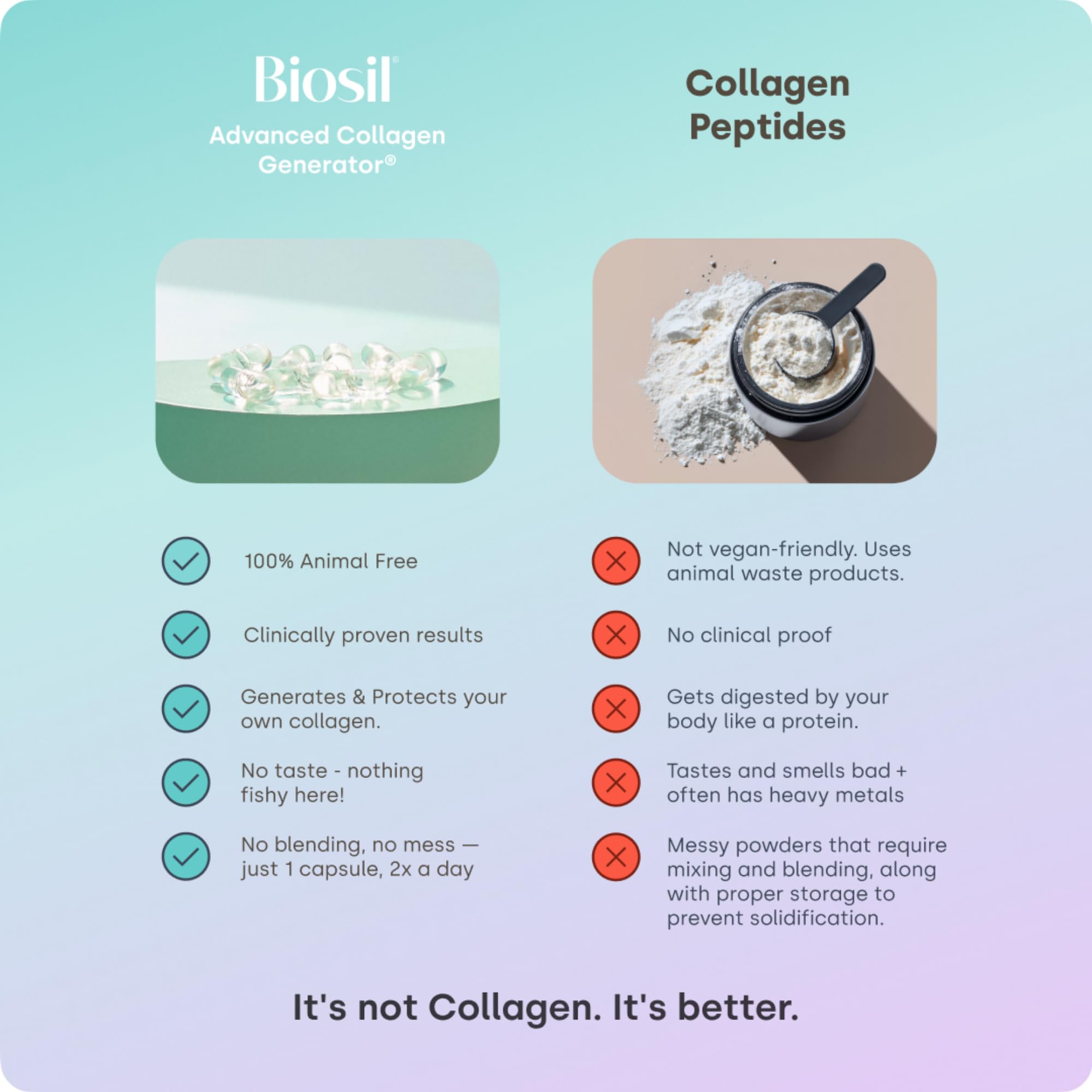 Biosil for hair and nails close-up demonstrates strength and shine.