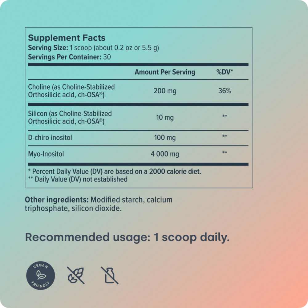 Biosil HerHarmony allergen-free formula free from common triggers.