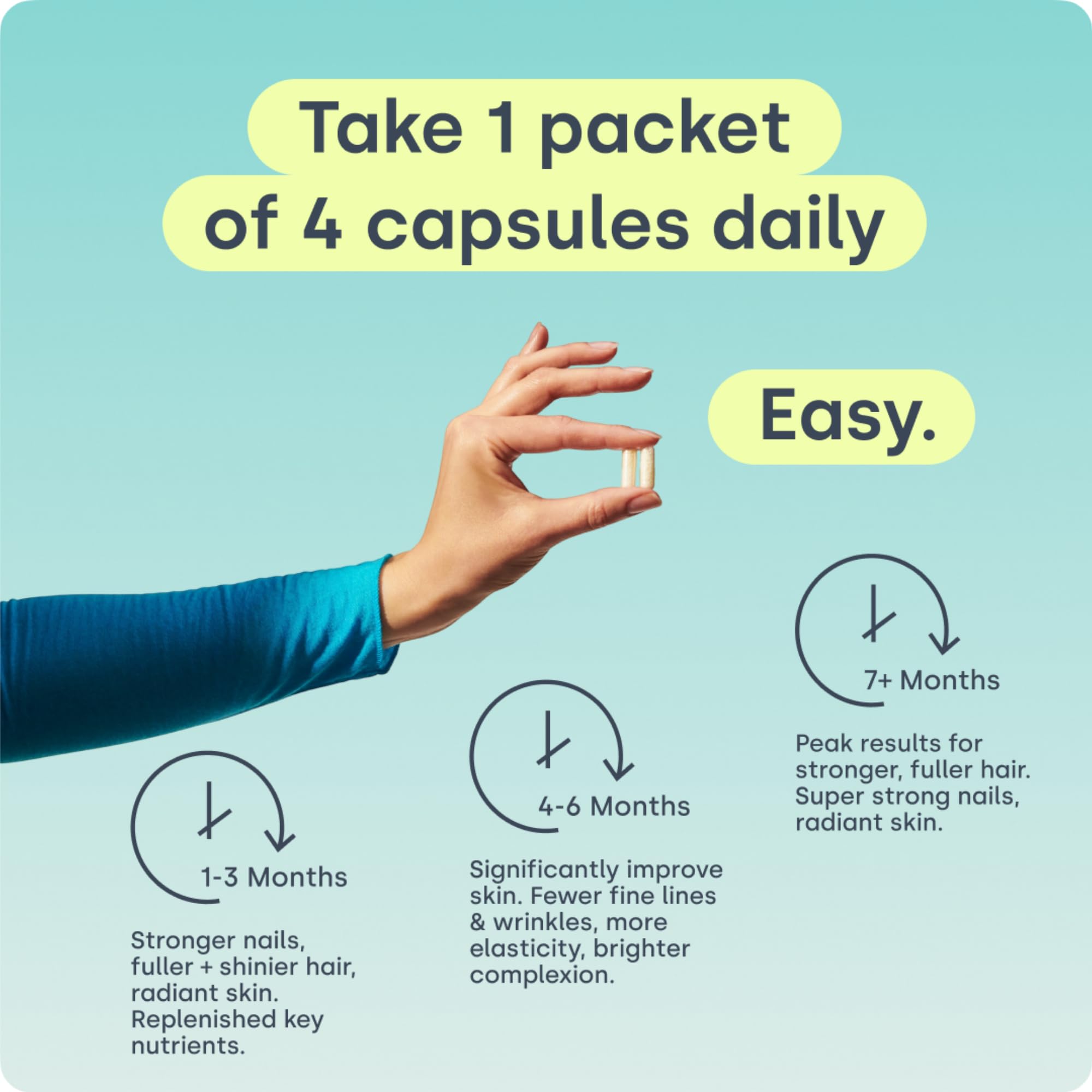 Biosil bottle nutrition label highlights vegan-friendly, allergen-free formula.