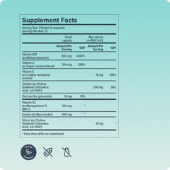 Biosil post weight loss box emphasizes vegan, allergen-free formula.