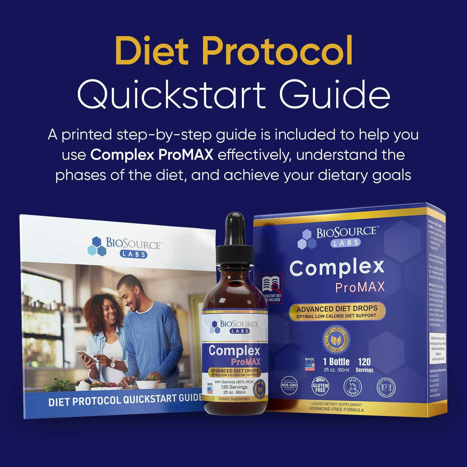 ProMAX Drops pour captured for convenient daily administration.