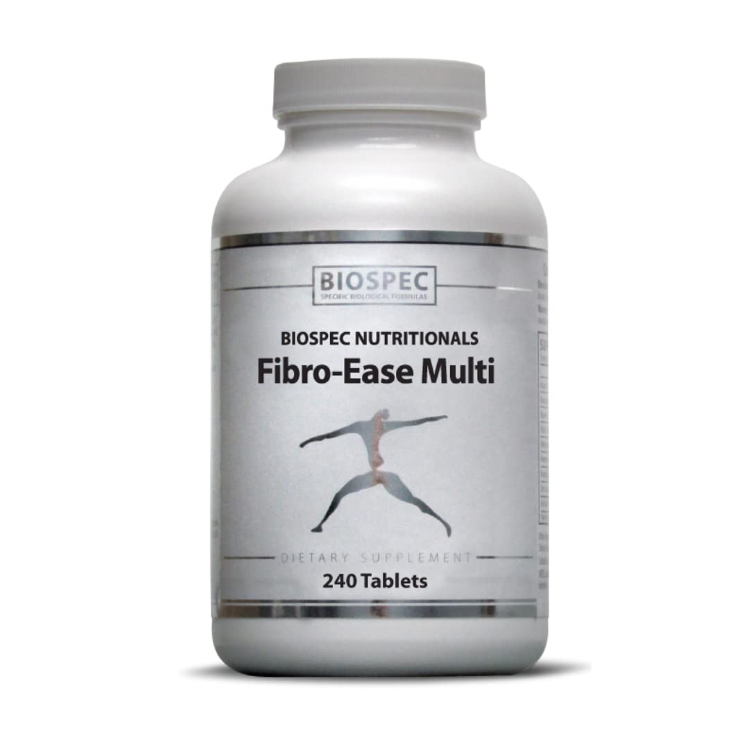 BIOSPEC NUTRITIONALS Fibro-Ease Multi bottle-front image showing daily energy support