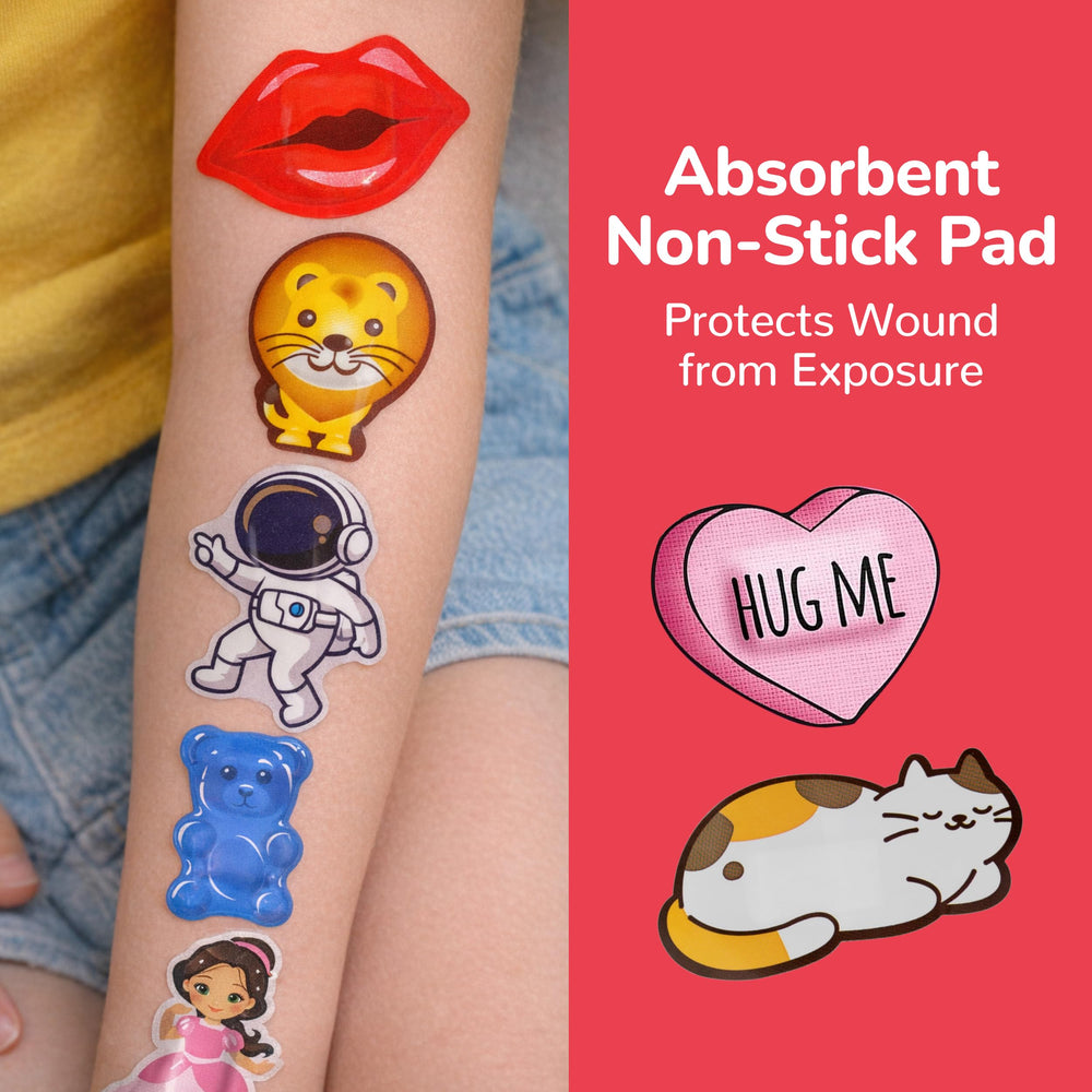 BioSwiss emojis bandage design brighten care for kids