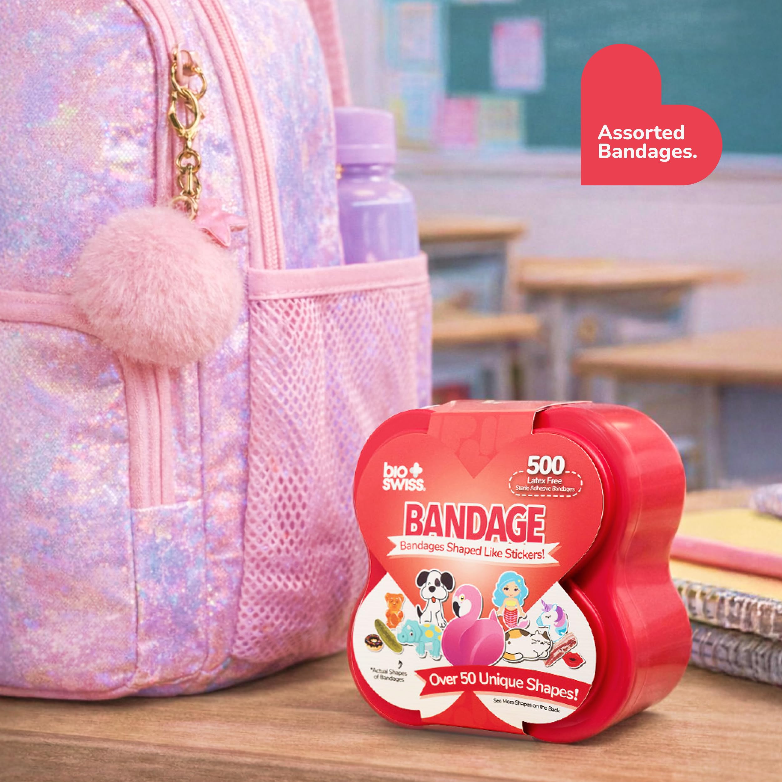 BioSwiss sports bandage design suit active families