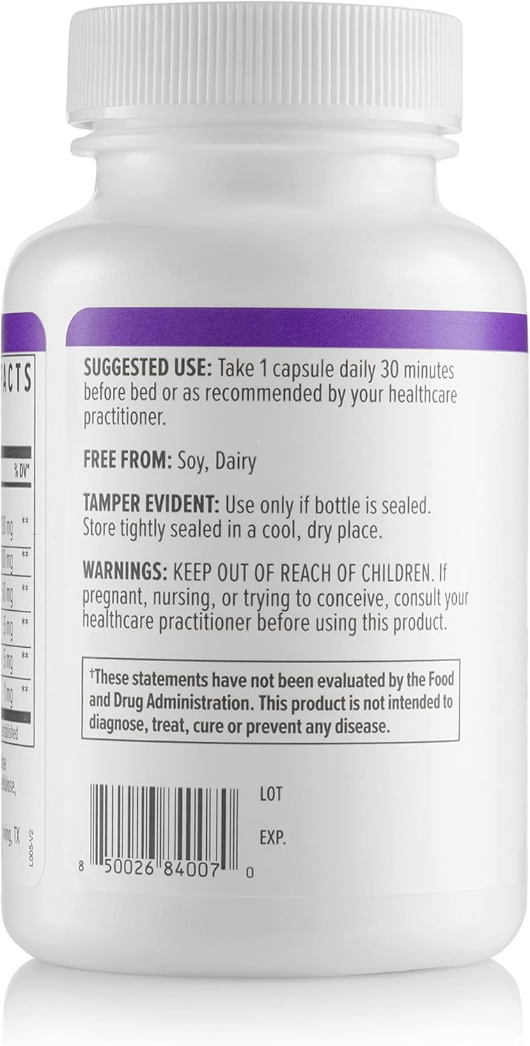 Biote Best Night's Sleep ingredients soy-free dairy-free highlight a clean, gentle approach