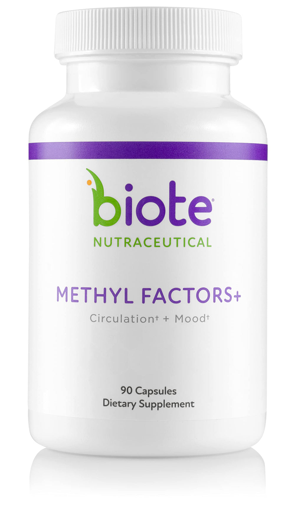 Biote Methyl Factors+ bottle front view for daily wellness
