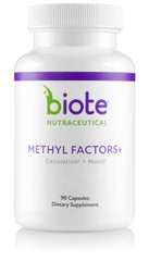 Biote Methyl Factors+ bottle front view for daily wellness