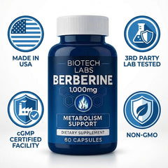 Biotech Labs Banaba Leaf extract visual emphasizing plant-based support