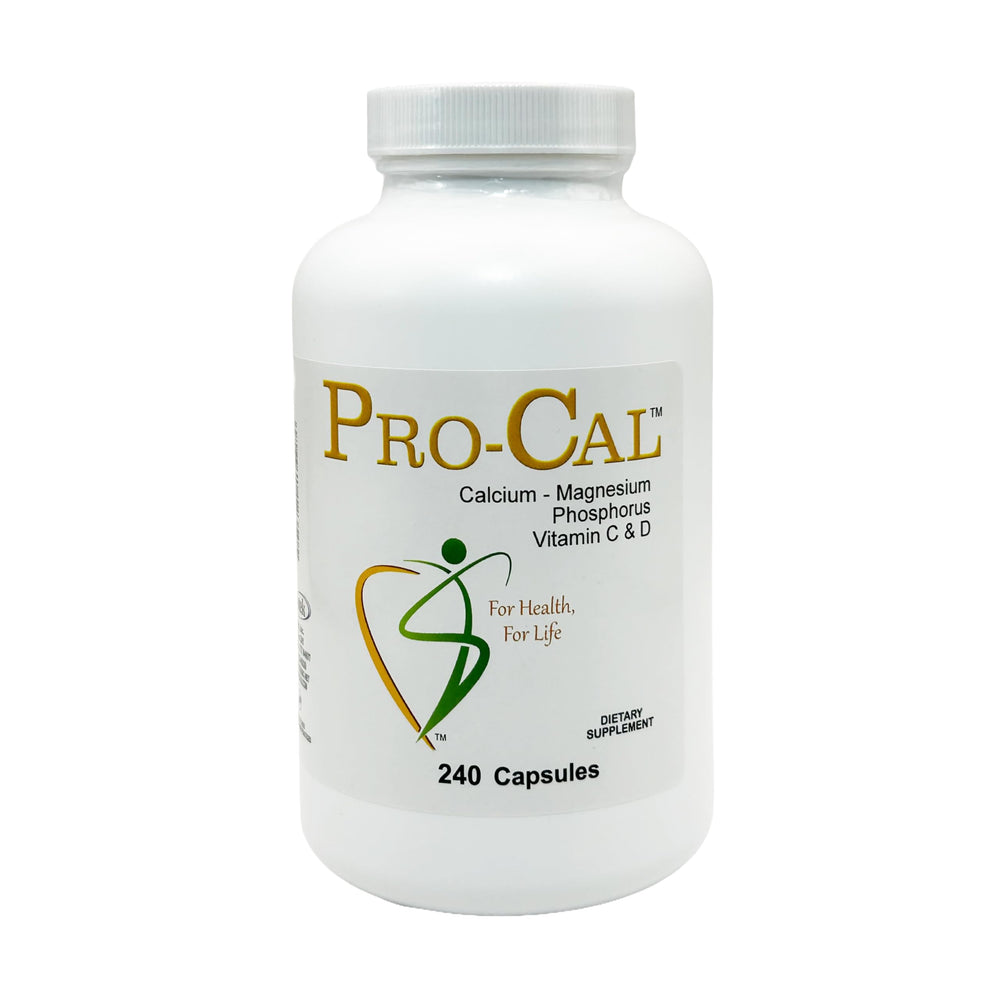 Biotek Pro-Cal bottle pour supports daily bone health and mobility