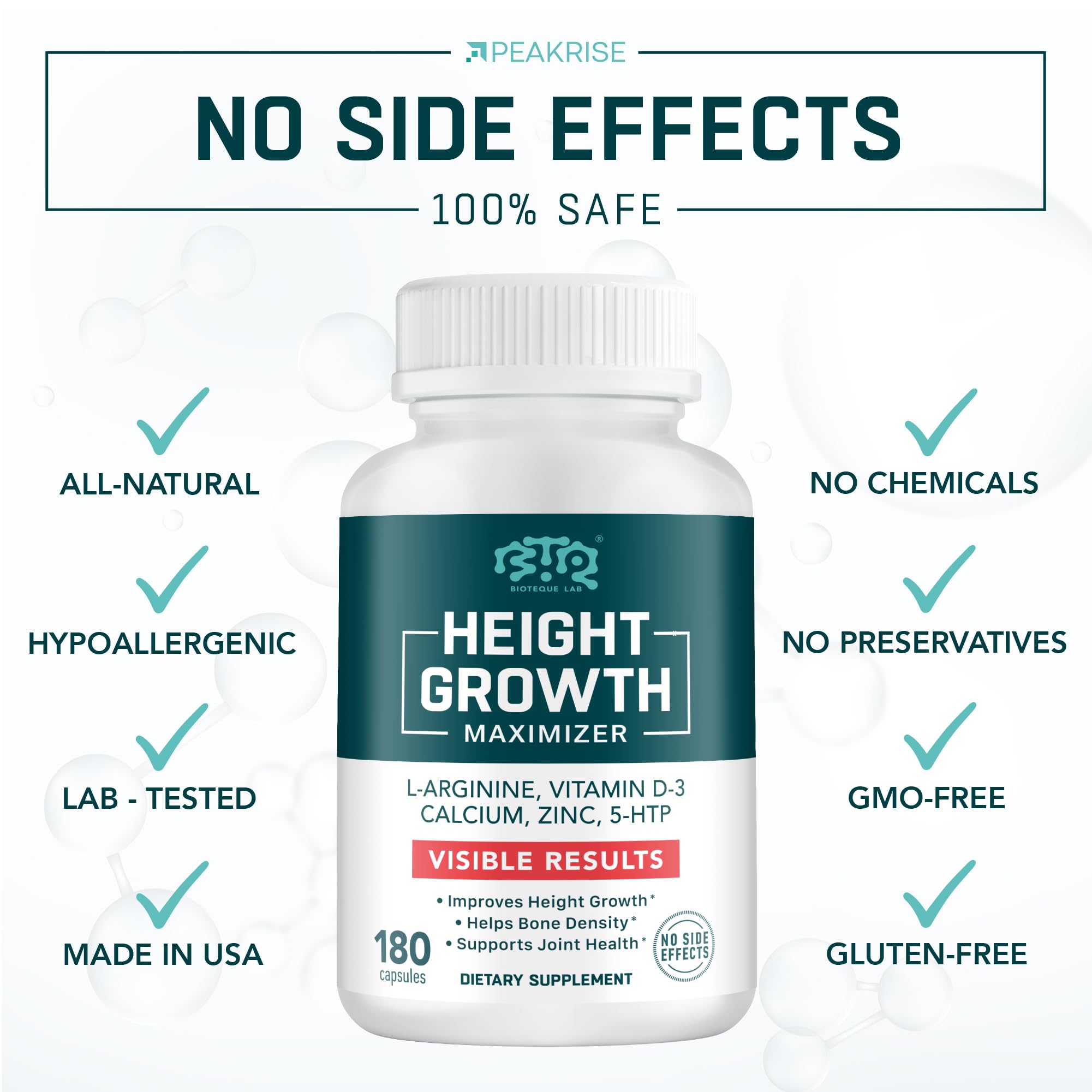 BIOTEQUELAB USA-made seal indicating domestic production.