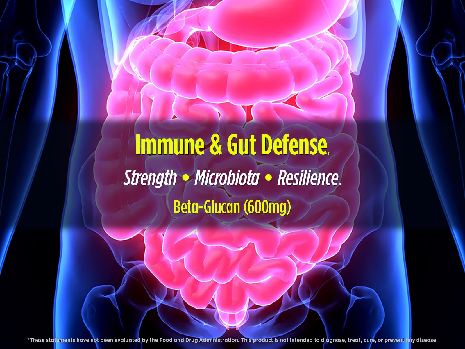 Biotest Beta-Glucan packaging box showcases 30 servings.