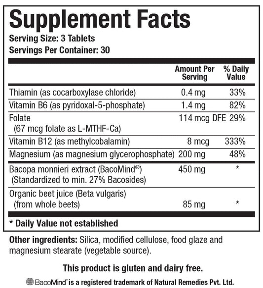 Biotics Research Acti-Mag Neuro bottle ready for daily supplementation.