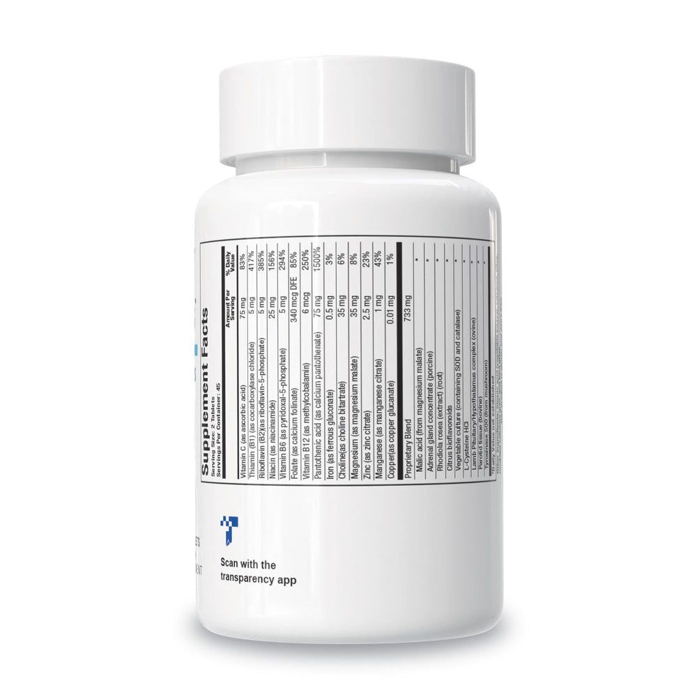 BIOTICS RESEARCH ADB5-Plus bottle cap close-up signaling quality and freshness