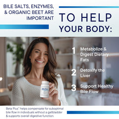 BIOTICS RESEARCH Beta-Plus includes pancrelipase for improved fat digestion and nutrient absorption
