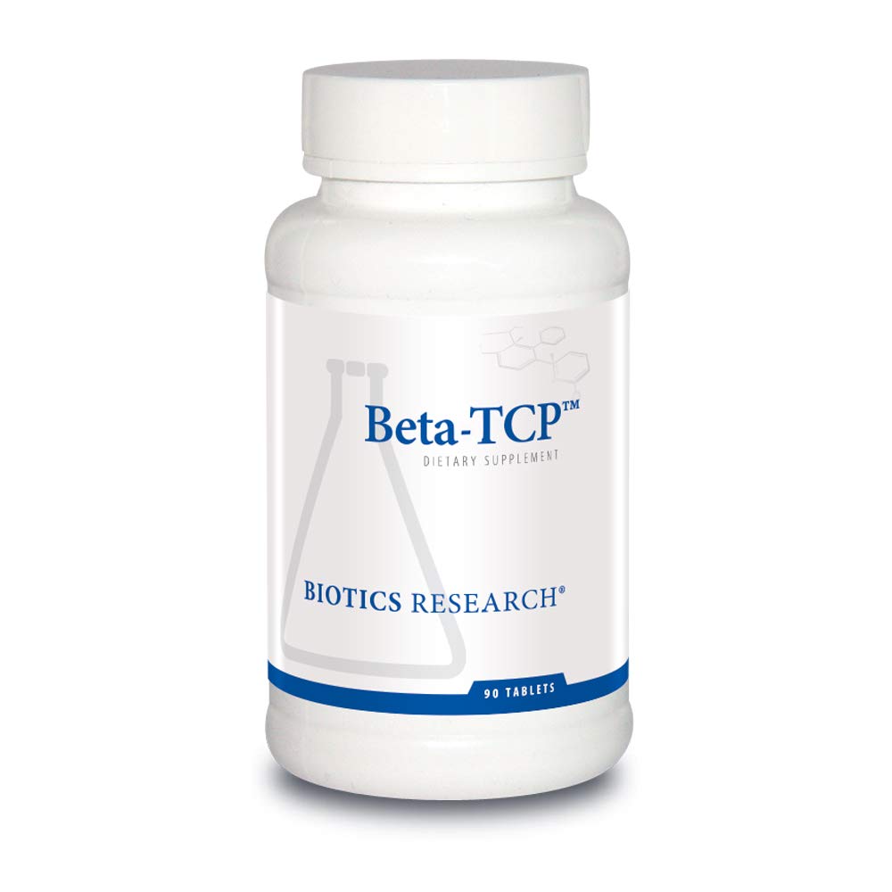 Biotics Research Beta TCP bottle front view for bile production support