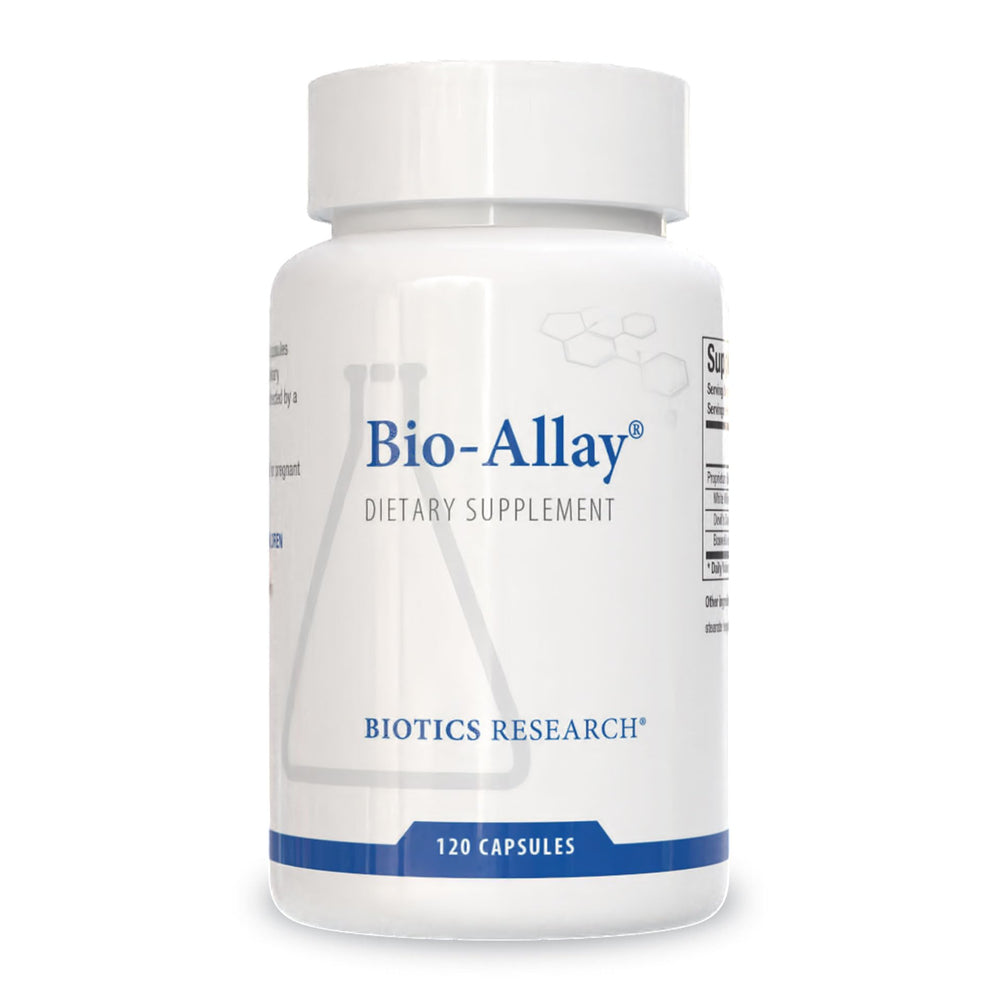 Biotics Research Bio Allay bottle with capsules for joint comfort