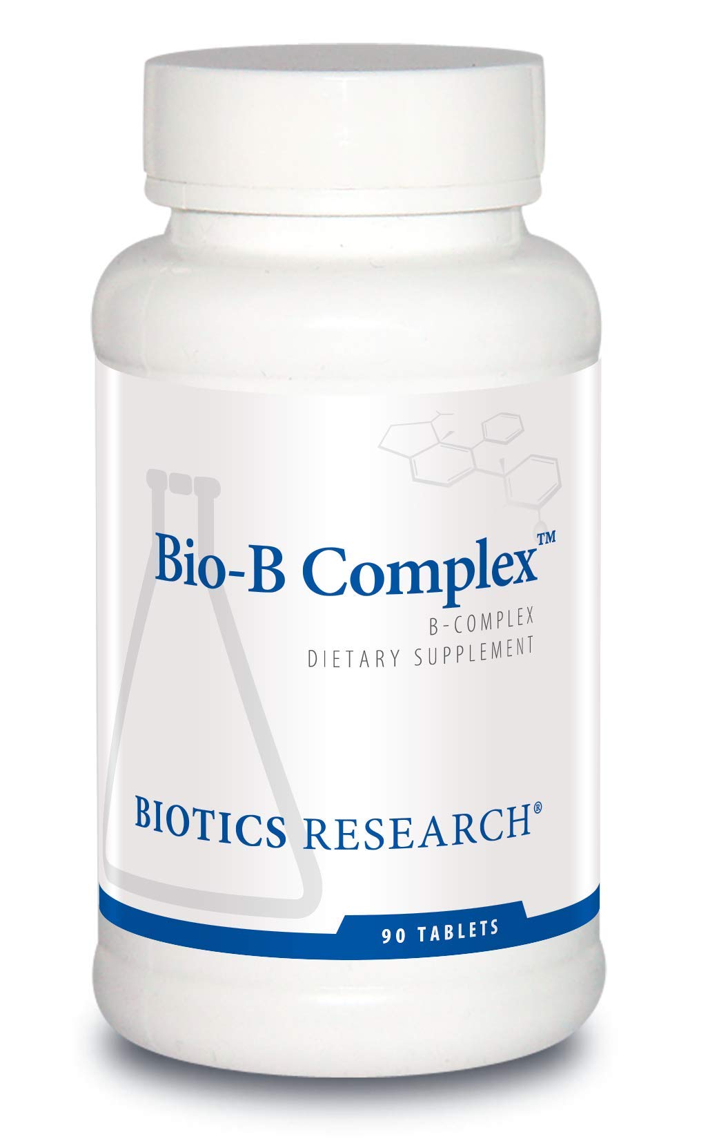 BIOTICS RESEARCH Bio-B Complex bottle for daily energy support.