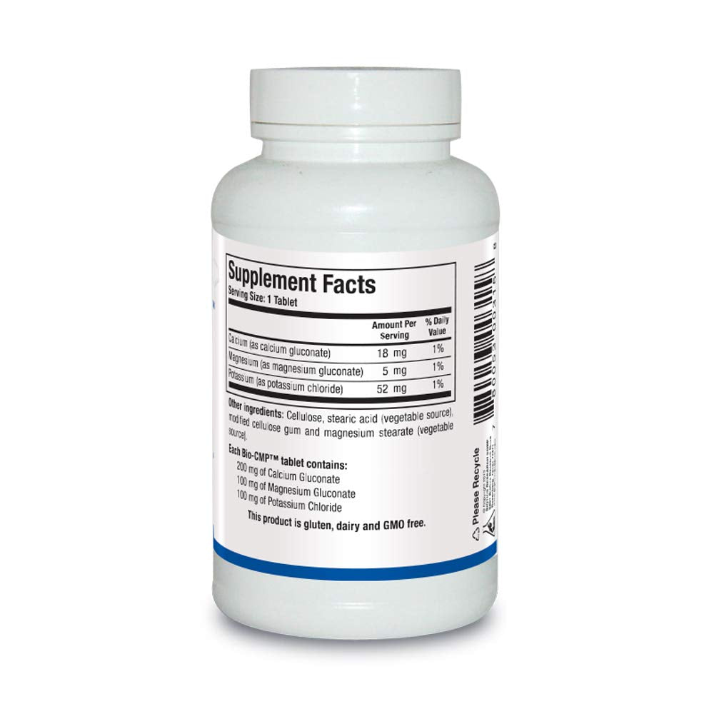 Biotics Research Bio CMP bottle front highlighting mineral blend for energy support