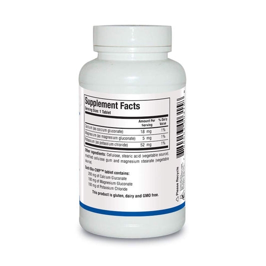 Biotics Research Bio CMP bottle front highlighting mineral blend for energy support