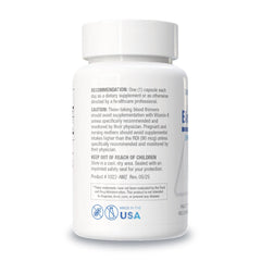 Bio-DK Caps capsules inside blister demonstrate daily supplement routine with D3 and MK7