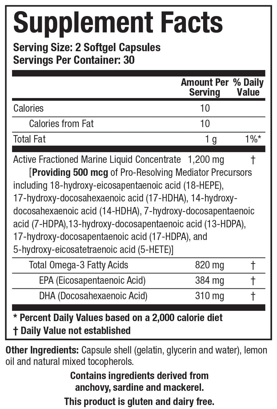 Biomega-SPM mini softgels closeup for easy daily use