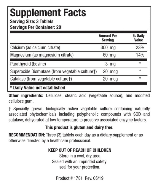 CaMg-Plus tablets demonstrate daily calcium and magnesium for overall wellness.