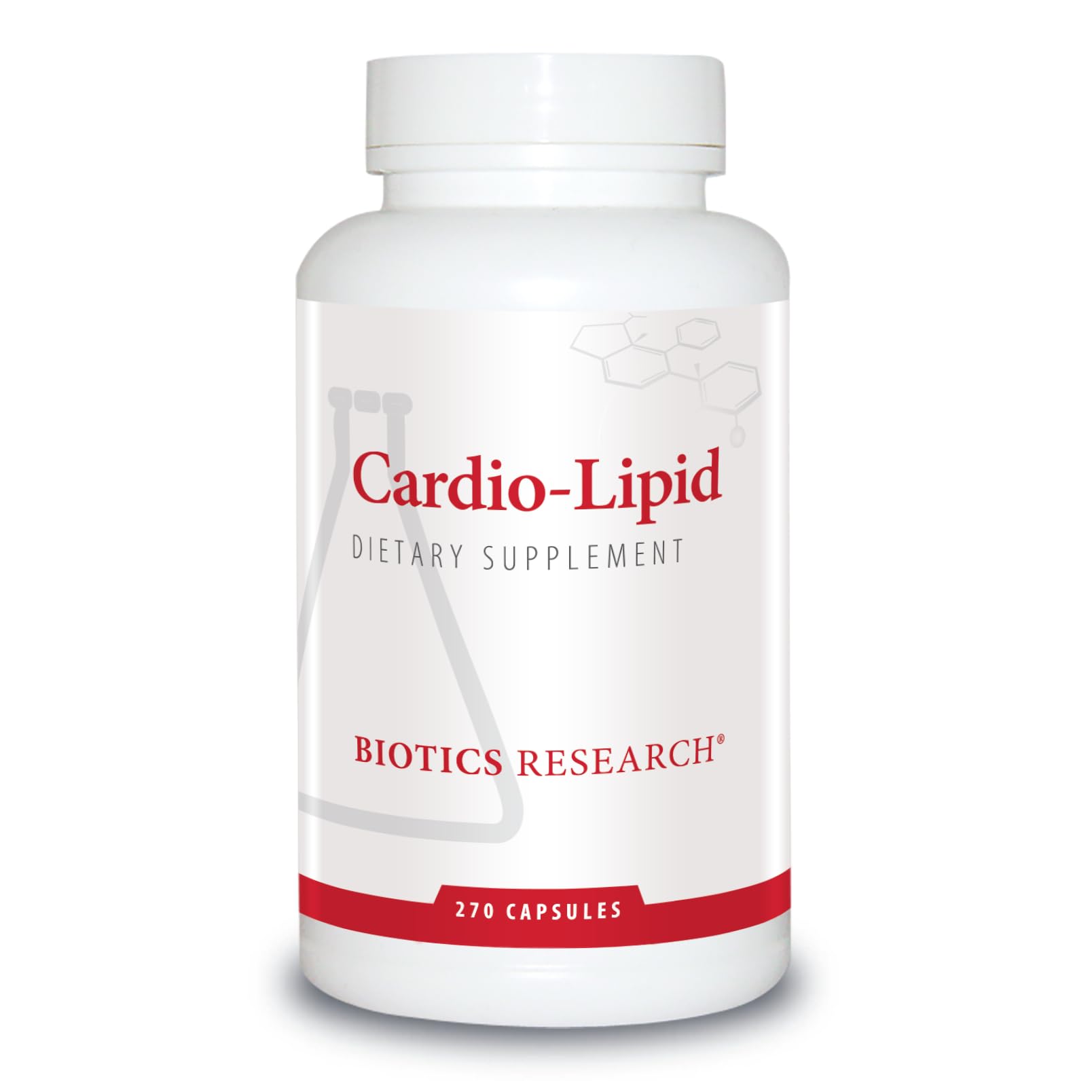 Biotics Research Cardio-Lipid front bottle for professional cardiovascular support.