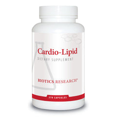 Biotics Research Cardio-Lipid front bottle for professional cardiovascular support.