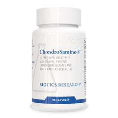 Biotics Research ChondroSamine-S bottle front view supports joint comfort