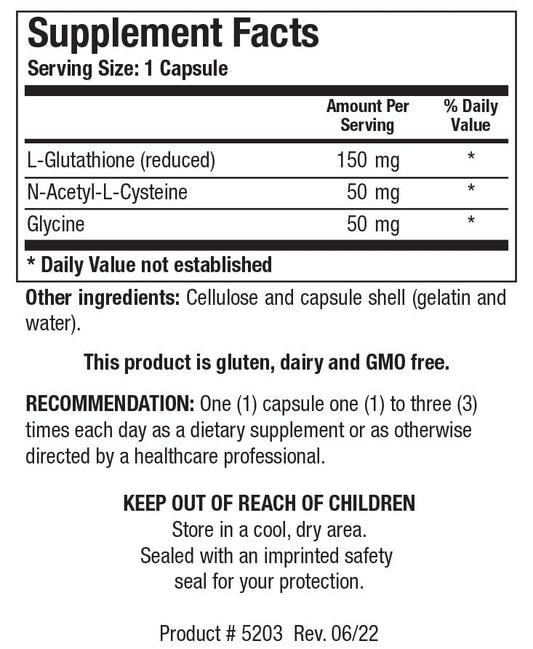 Biotics Research GSH Plus capsules closeup for daily supplementation