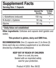 Biotics Research GSH Plus capsules closeup for daily supplementation