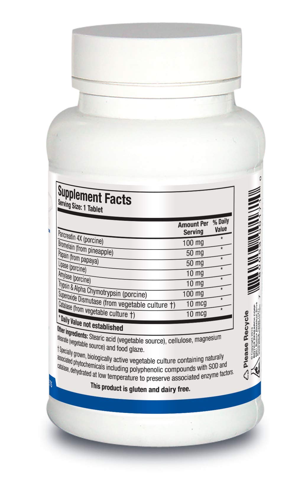 Intenzyme Forte protein-digestion support bottle image illustrating nutrient breakdown.