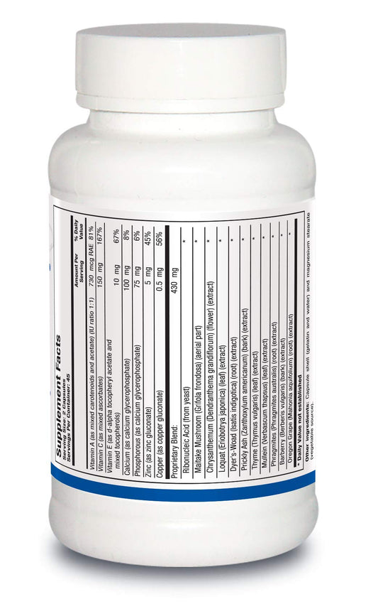 Biotics Research Neutrophil Plus capsules closeup highlighting easy daily supplementation