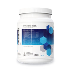 NutriClear Chocolate in a shaker for a quick smoothie.