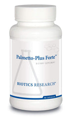 Biotics Research Palmetto Plus Forte bottle front shows the male health support formula.
