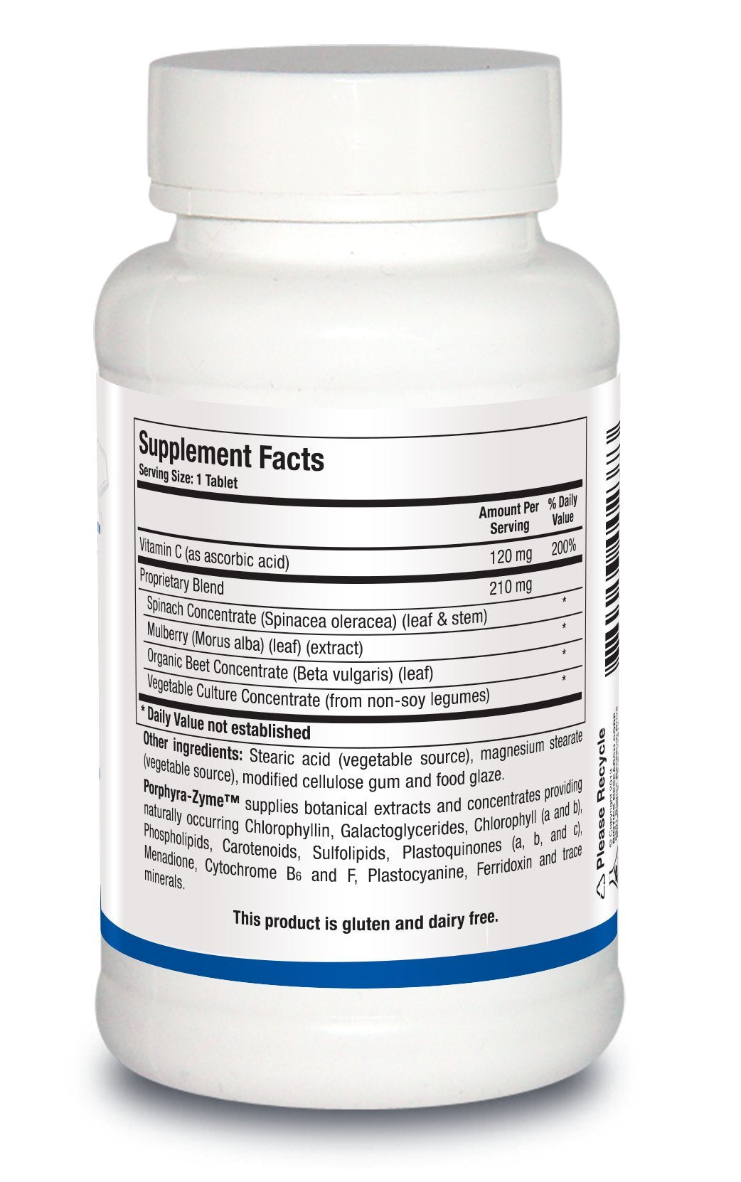 BIOTICS RESEARCH Porphyra-Zyme tablets ready for daily detox and wellness routine.
