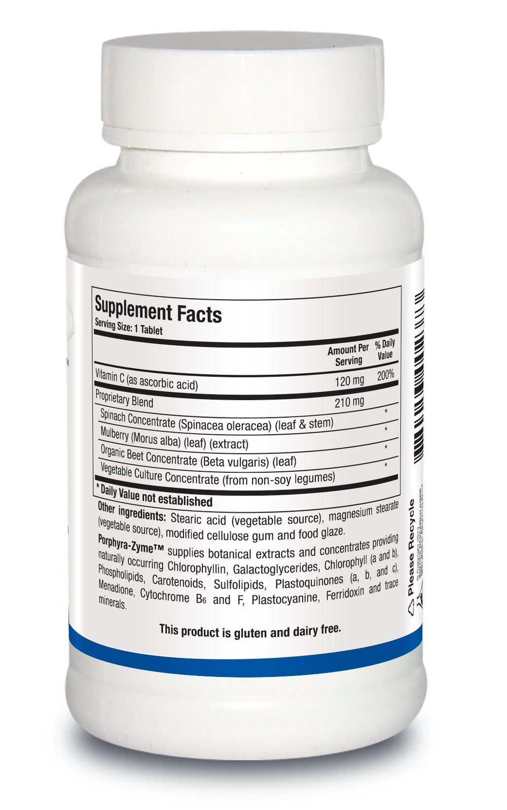 BIOTICS RESEARCH Porphyra-Zyme tablets ready for daily detox and wellness routine.