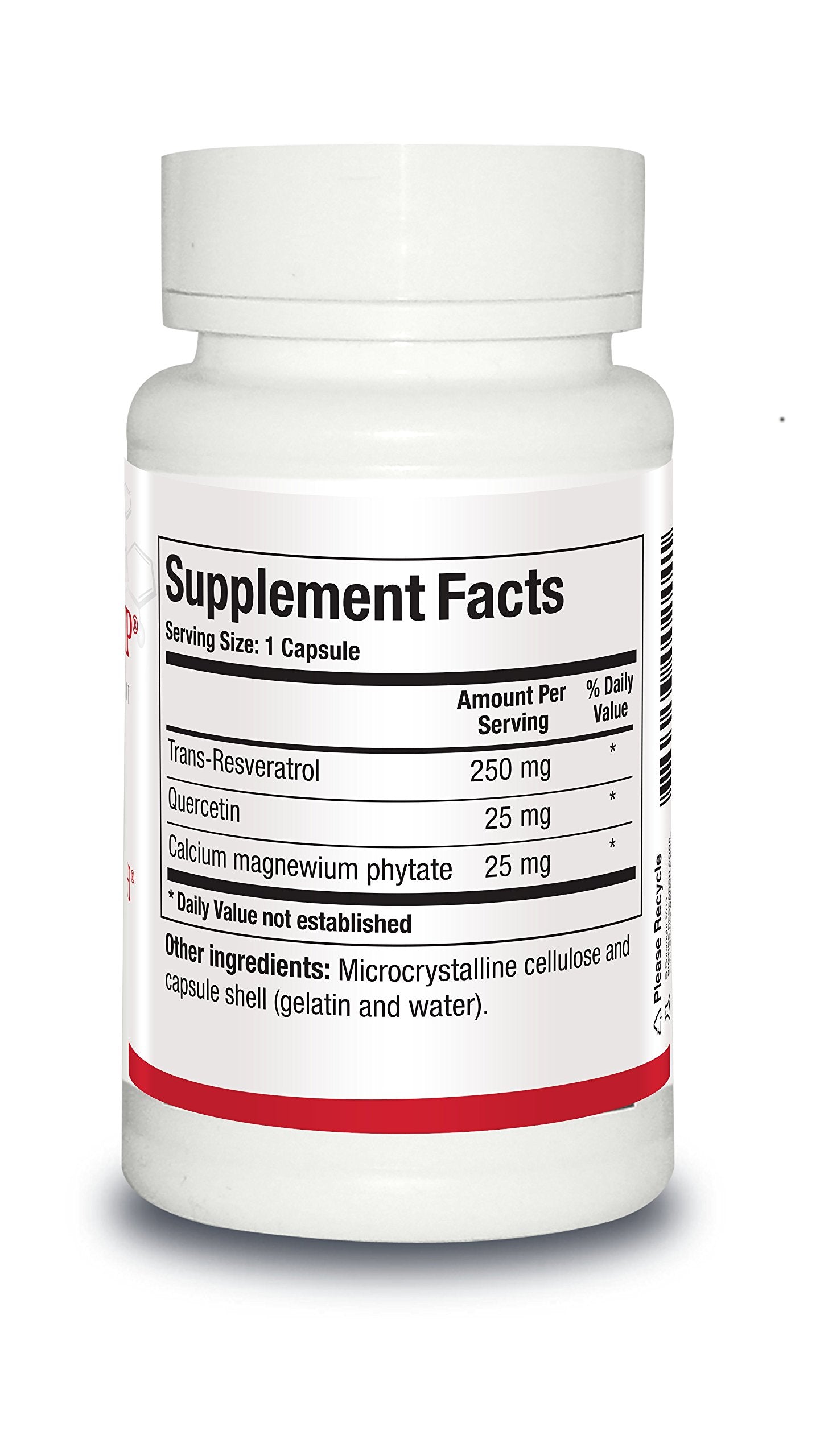 ResveraSirt HP capsules close-up showing high-quality ingredients for vascular health