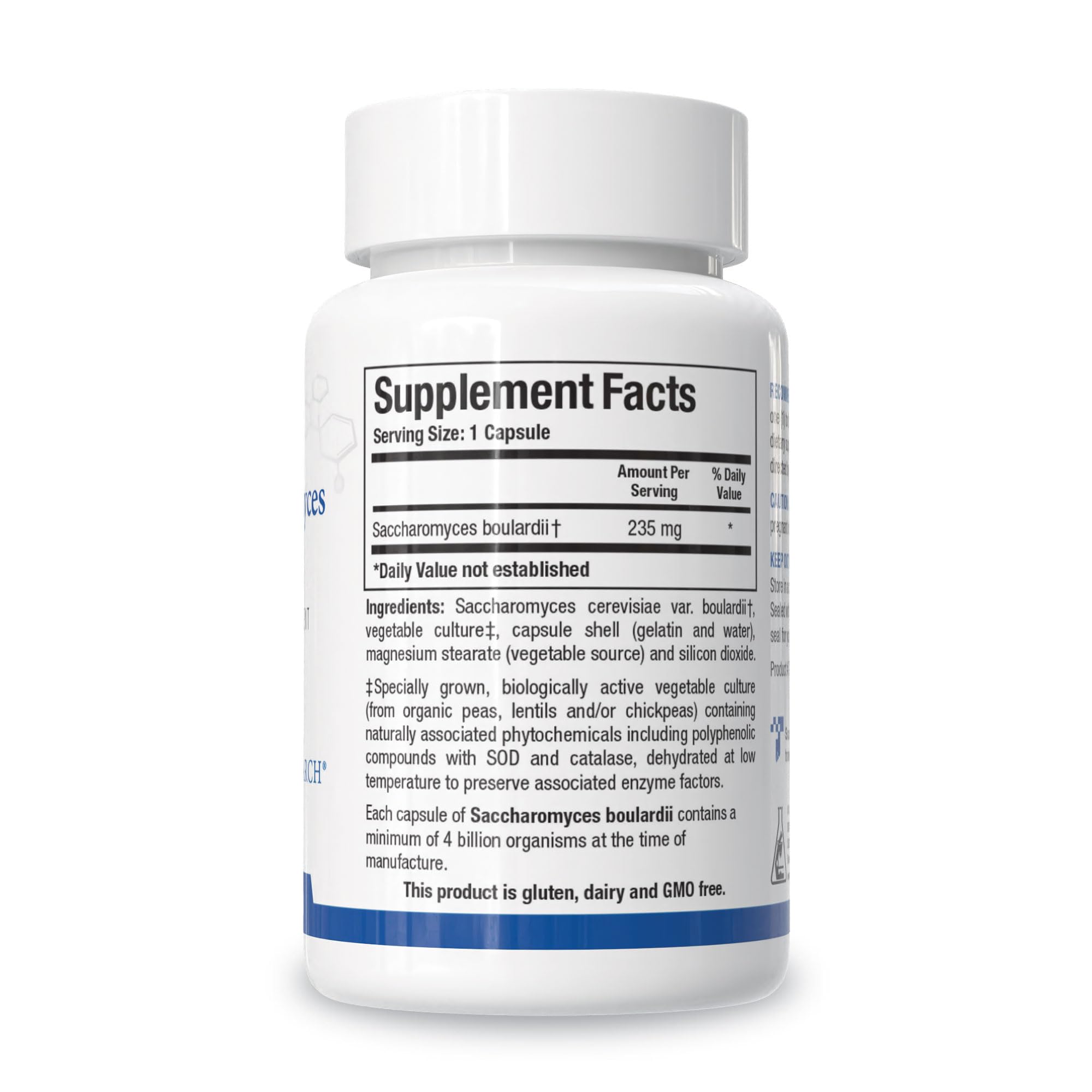 Biotics Research probiotic capsules ready for daily gut balance.
