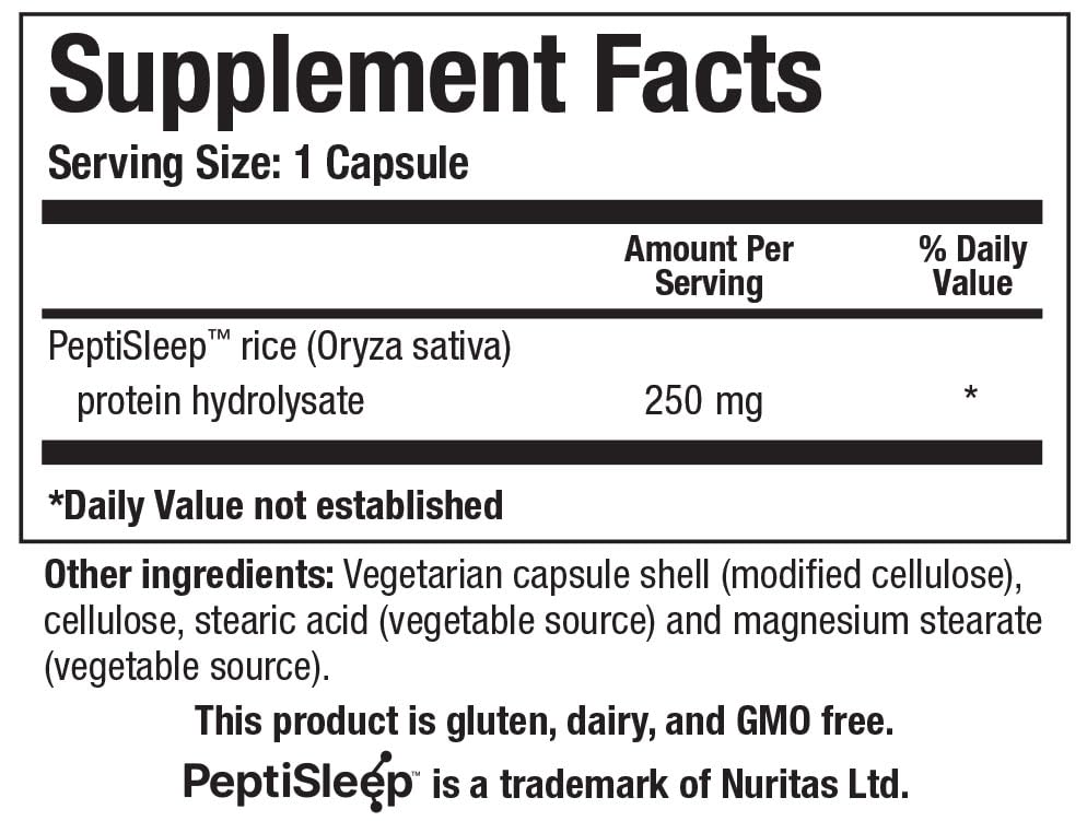 BIOTICS RESEARCH SleepTides bottle front signaling easy nightly use