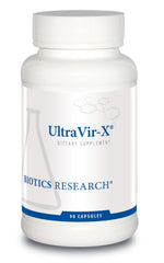 Biotics Research UltraVir-X bottle front for daily immune support.