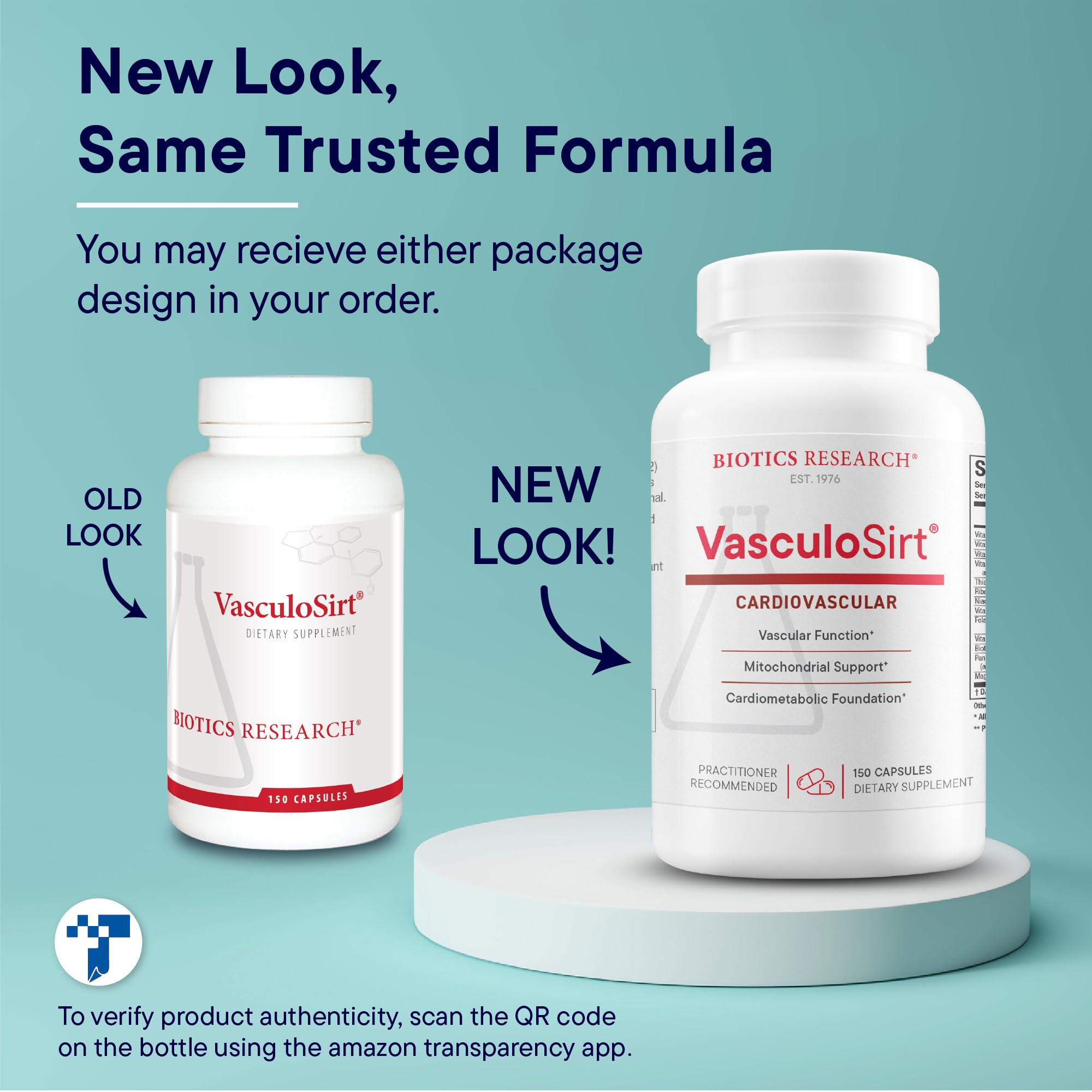 Biotics Research VasculoSirt packaging emphasizing US-made quality and safety