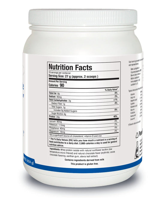 Biotics Research Whey Protein Isolate scoop ready for a quick shake post-workout