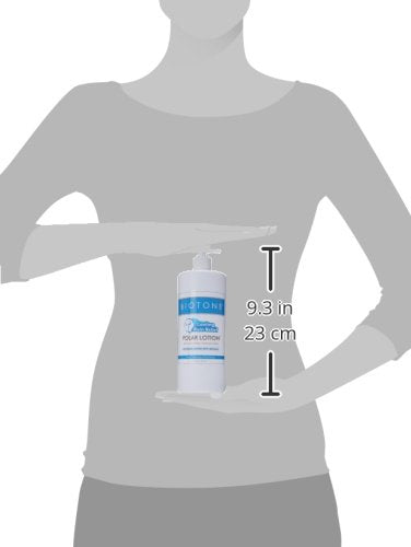 Biotone Polar Lotion being applied to skin for quick cooling and comfort after activity.