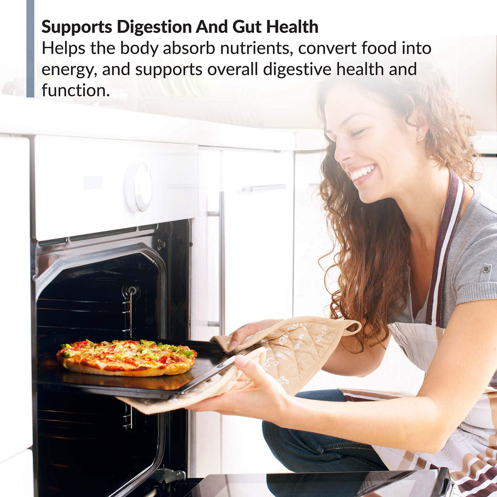 BioTrust AbsorbMax supplement bottle near meals to illustrate digestive comfort potential.
