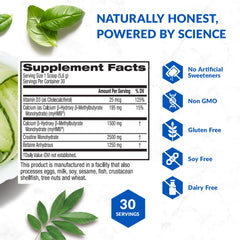 Betaine component visible inside the blend for recovery support