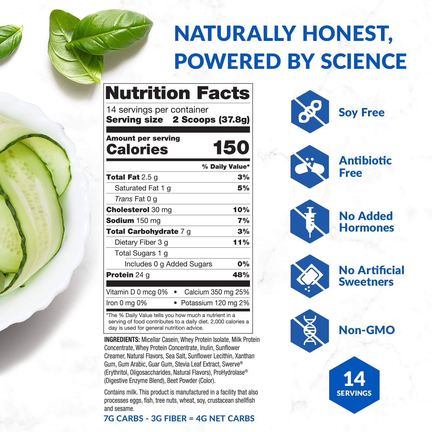 BioTrust Cold-Processed Protein preserves natural properties for flavor and texture