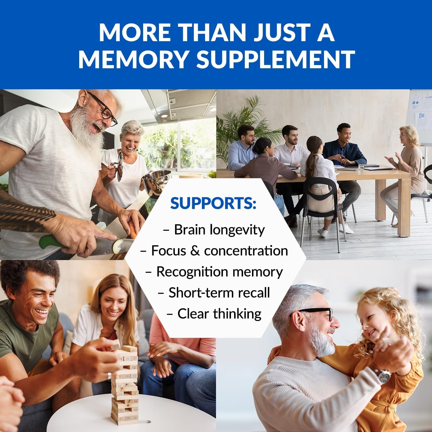 BioTrust Eternal Mind label detail shows Nutricog and VitaCholine for brain support